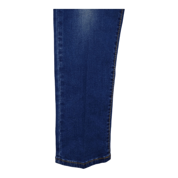 M.SOCIETY SLIM FIT JEAN INDIGO Size 32 x 30 Pressed Stretched Skinny - Picture 11 of 13